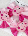 Little Piggy Capri Baby Bow