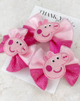 Little Piggy Capri Baby Bow