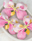 Pink Lemonade Baby Bow