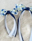 Blueberries Florence Tassel Bow