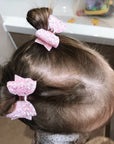 Sparkly Pigtail Baby Bows
