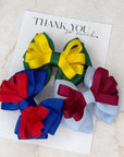 Two Toned Carrie School Bows