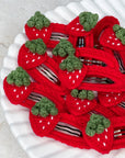 Strawberry Girls Crochet Clip