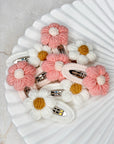 Daisy Girls Crochet Clip