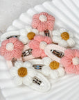 Daisy Girls Crochet Clip