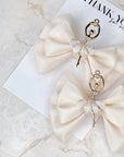 Ivory Ballet Dancer Baby Bow
