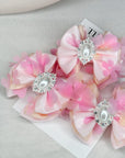 Peaches & Cream Capri Baby Bow