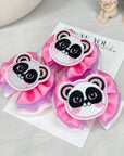 Girly Panda Capri Baby Bow