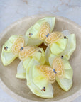Butterflies In Bloom Lemon Baby Bow
