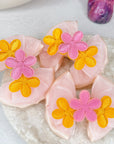 Peach Sorbet Giselle Baby Bow