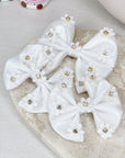Daisy Sparkle Capri Baby Bows