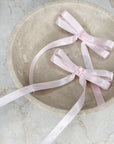 Bambi Satin Pigtail Girls Bows