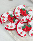 Strawberry Shortcake Capri Baby Bow