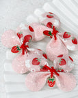 Strawberry Sundae Baby Bow