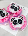 Girly Panda Capri Baby Bow