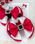Santas Belt Capri Baby Bow