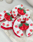 Strawberry Shortcake Capri Baby Bow