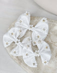 Daisy Sparkle Capri Baby Bows