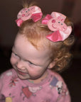 Little Piggy Capri Baby Bow