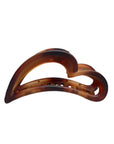 Matte Heart Clip In Tortoise