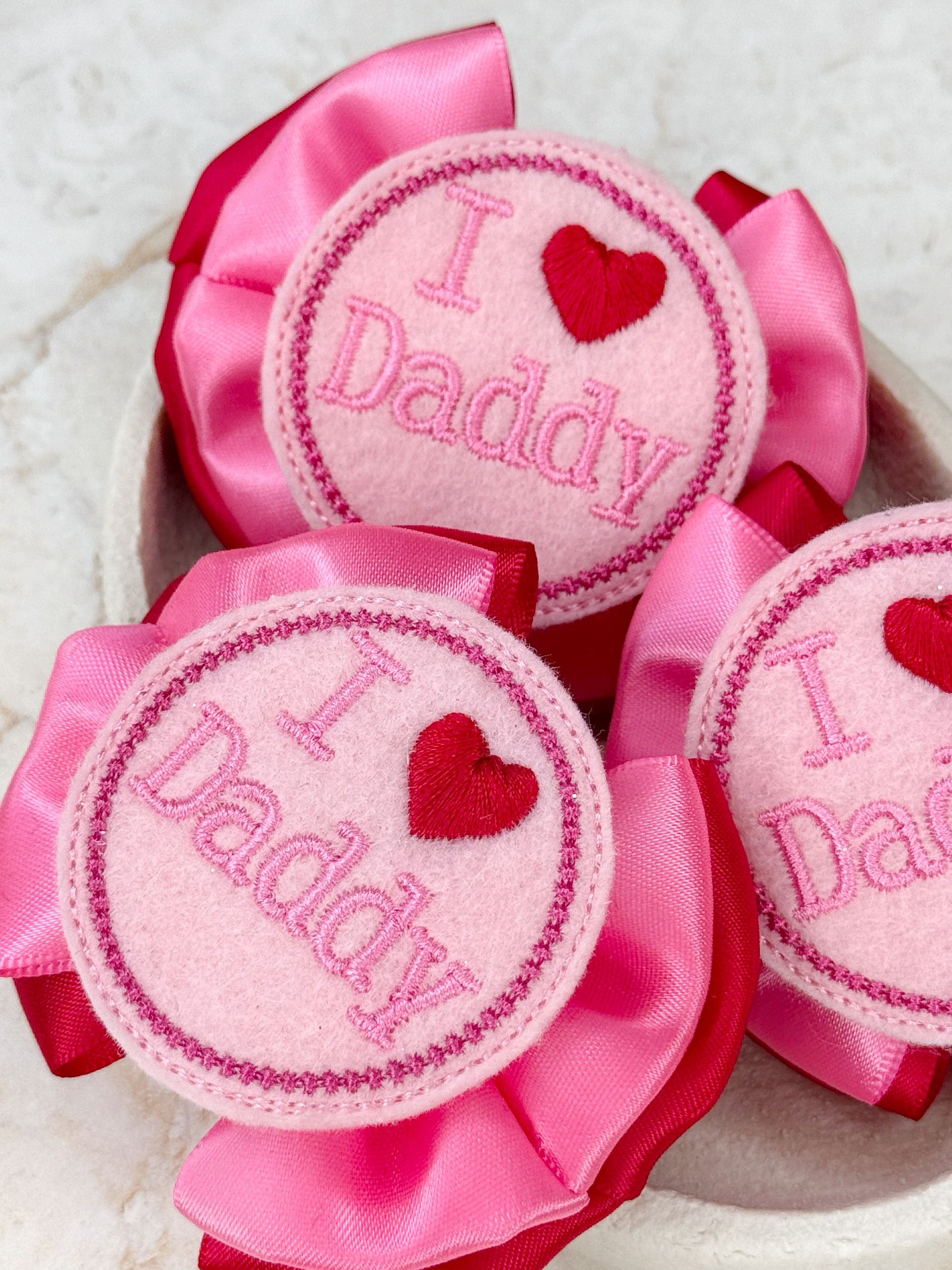 I Love Daddy Capri Baby Bow