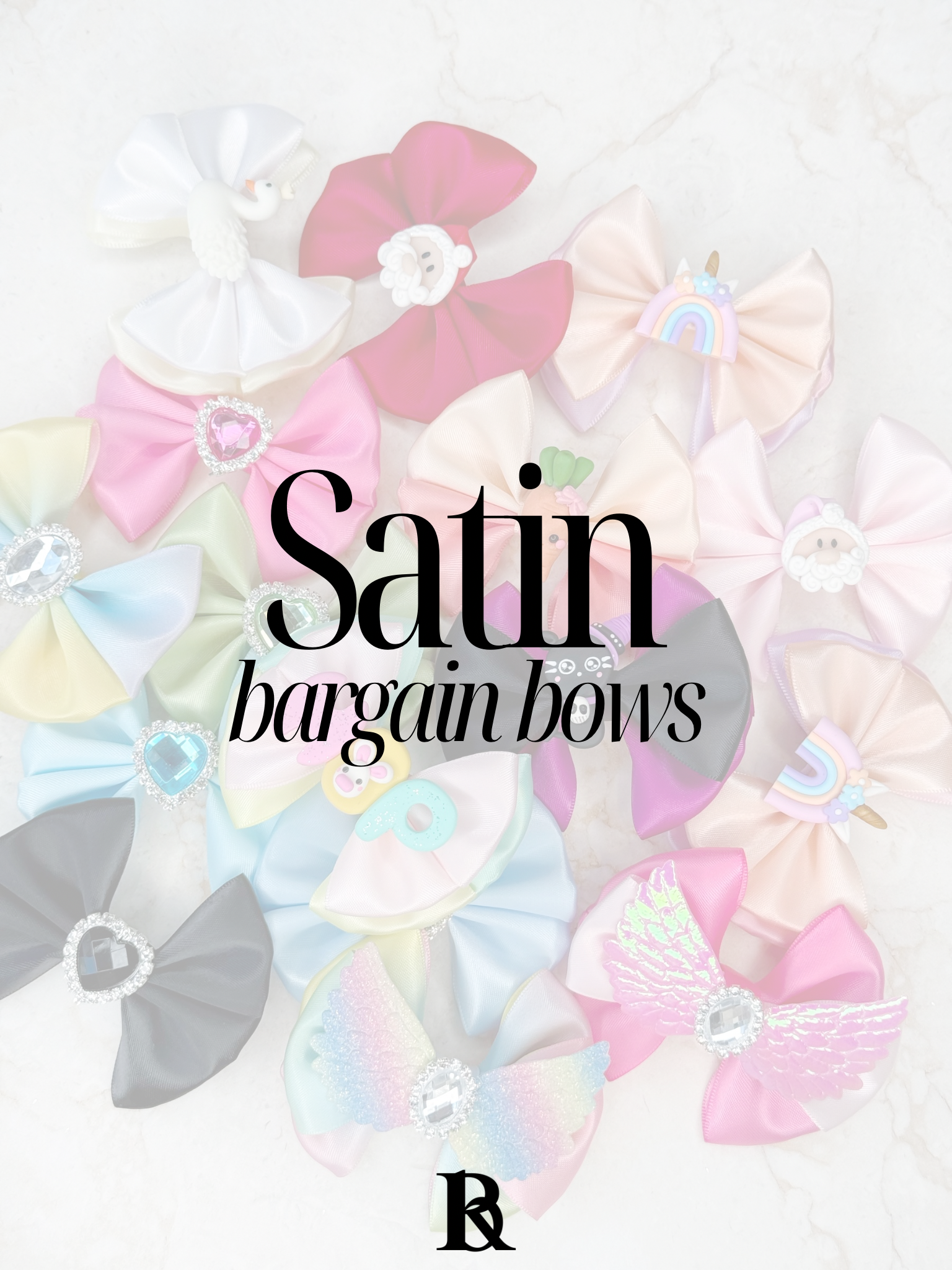 Small Satin Bargain Bows