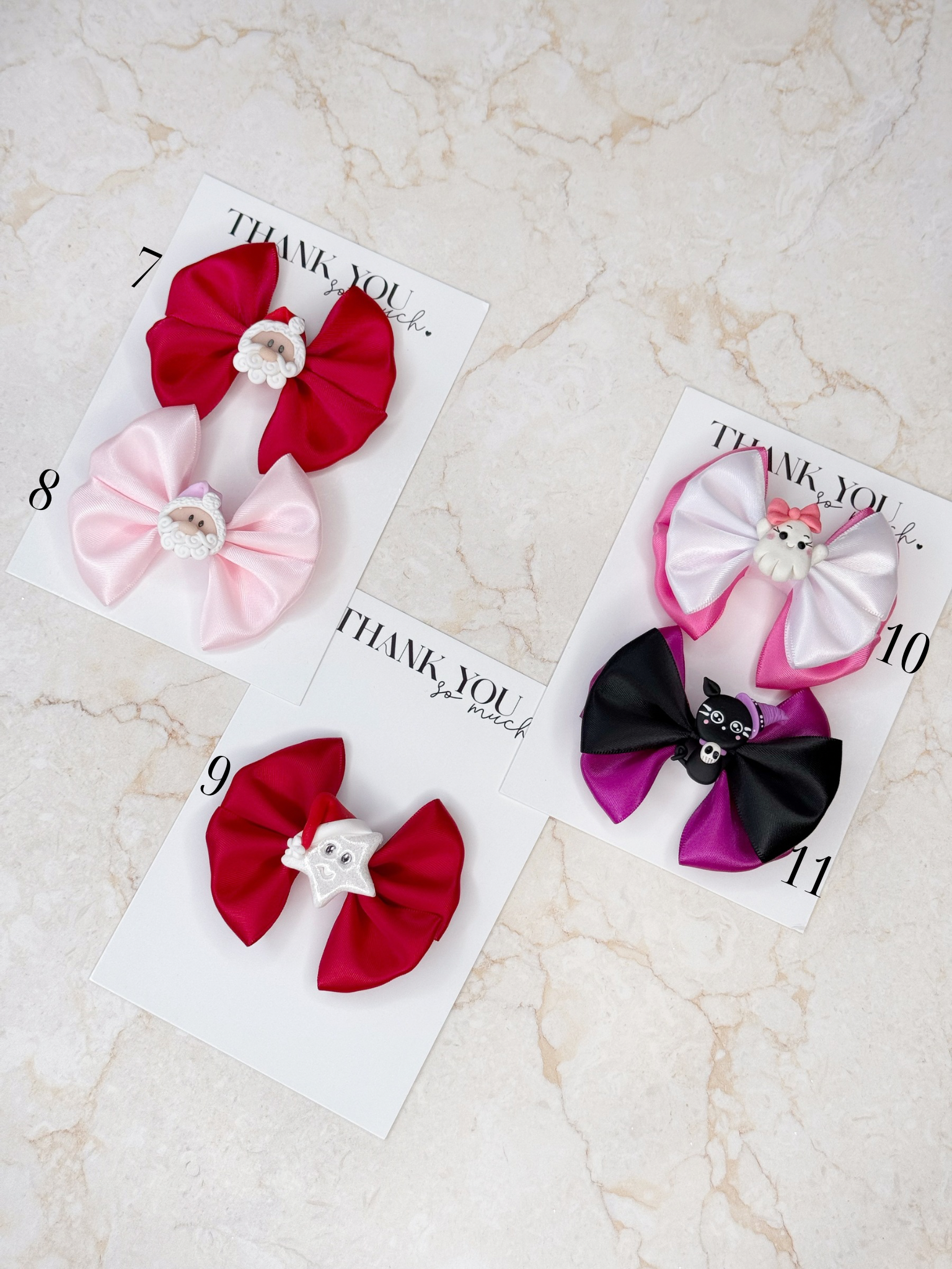 Small Satin Bargain Bows