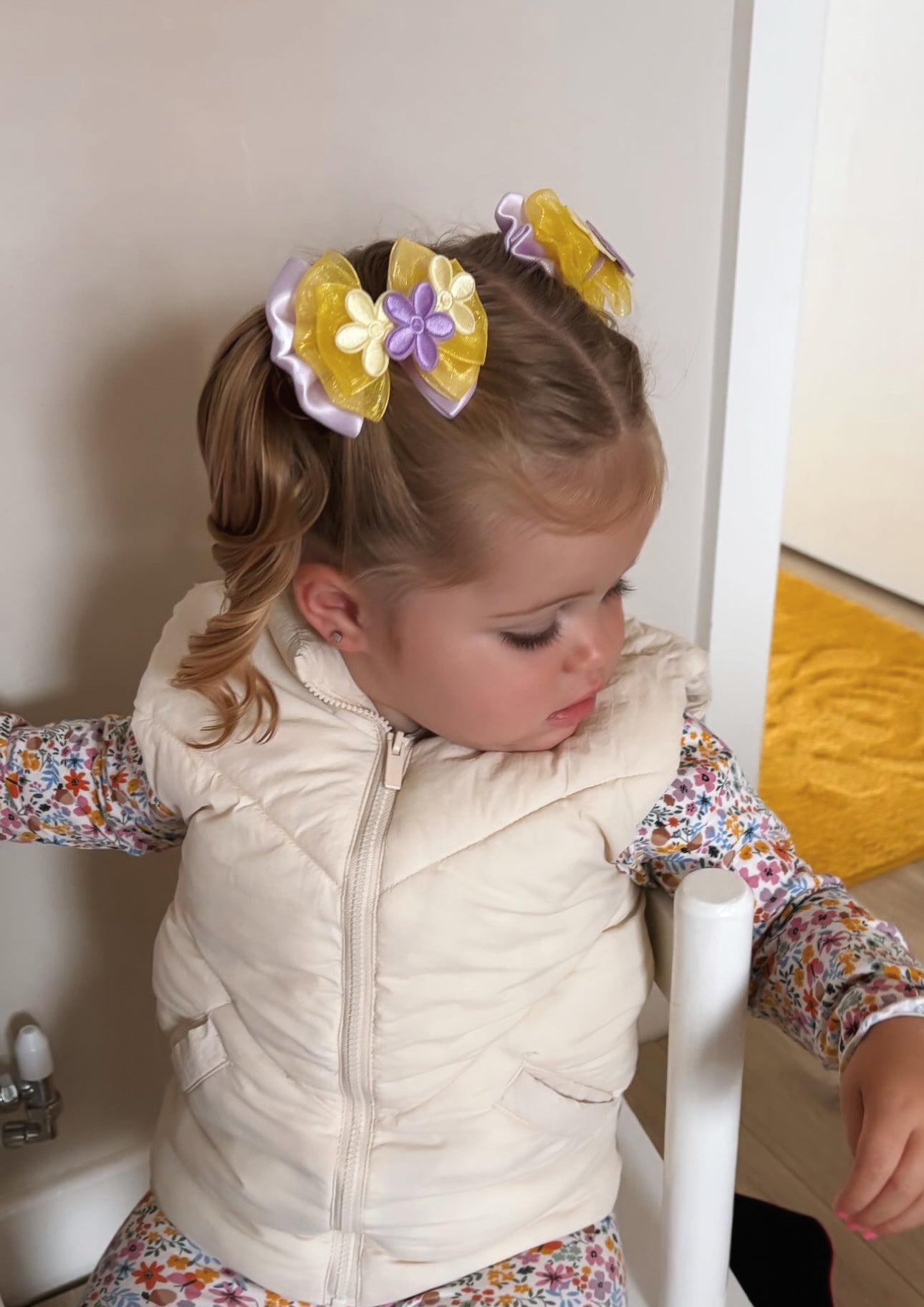 Lilac Frost Giselle Baby Bow