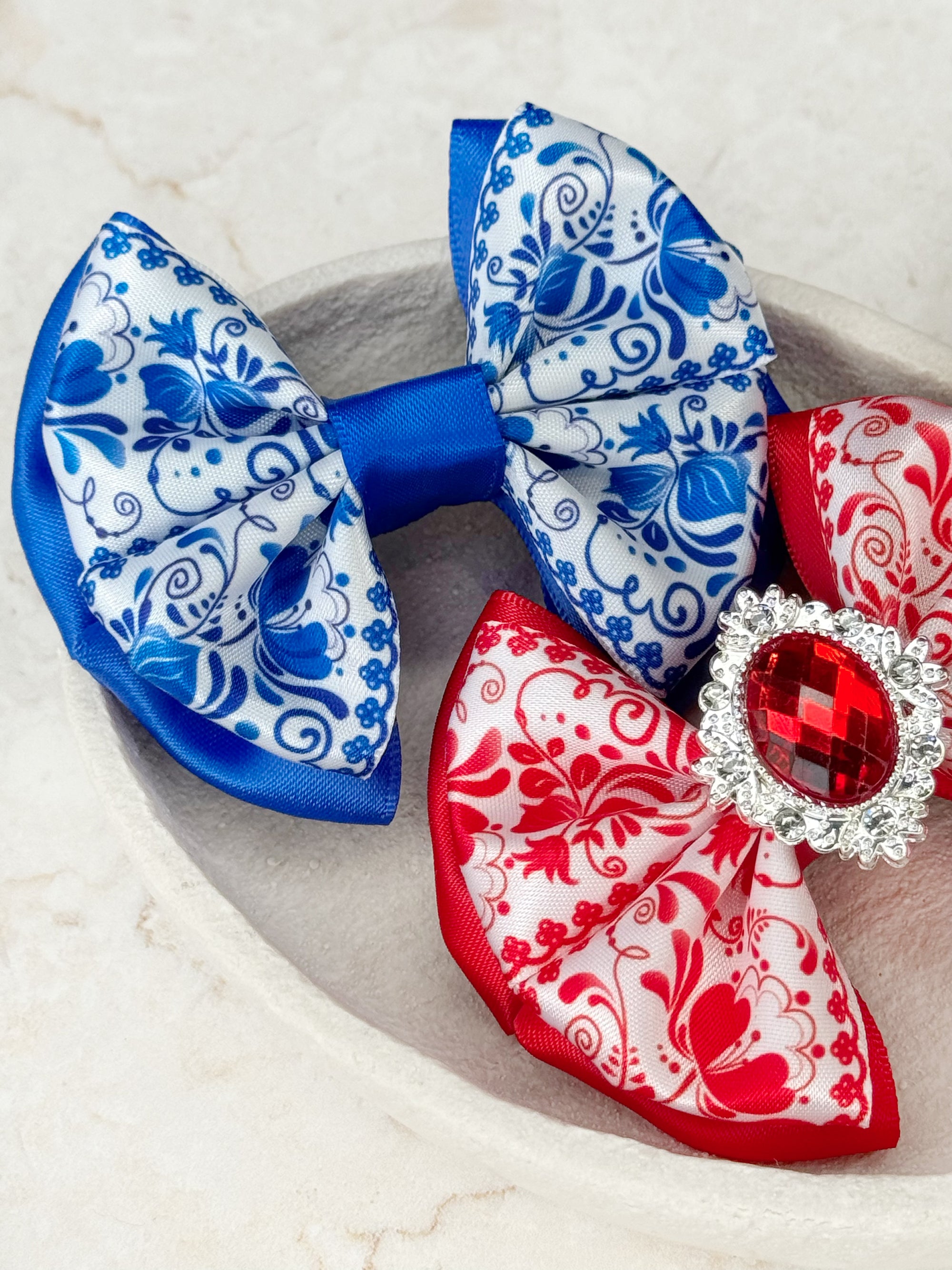 Santorini Satin Baby Bow
