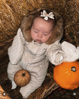 Boho Ghost Baby Bow