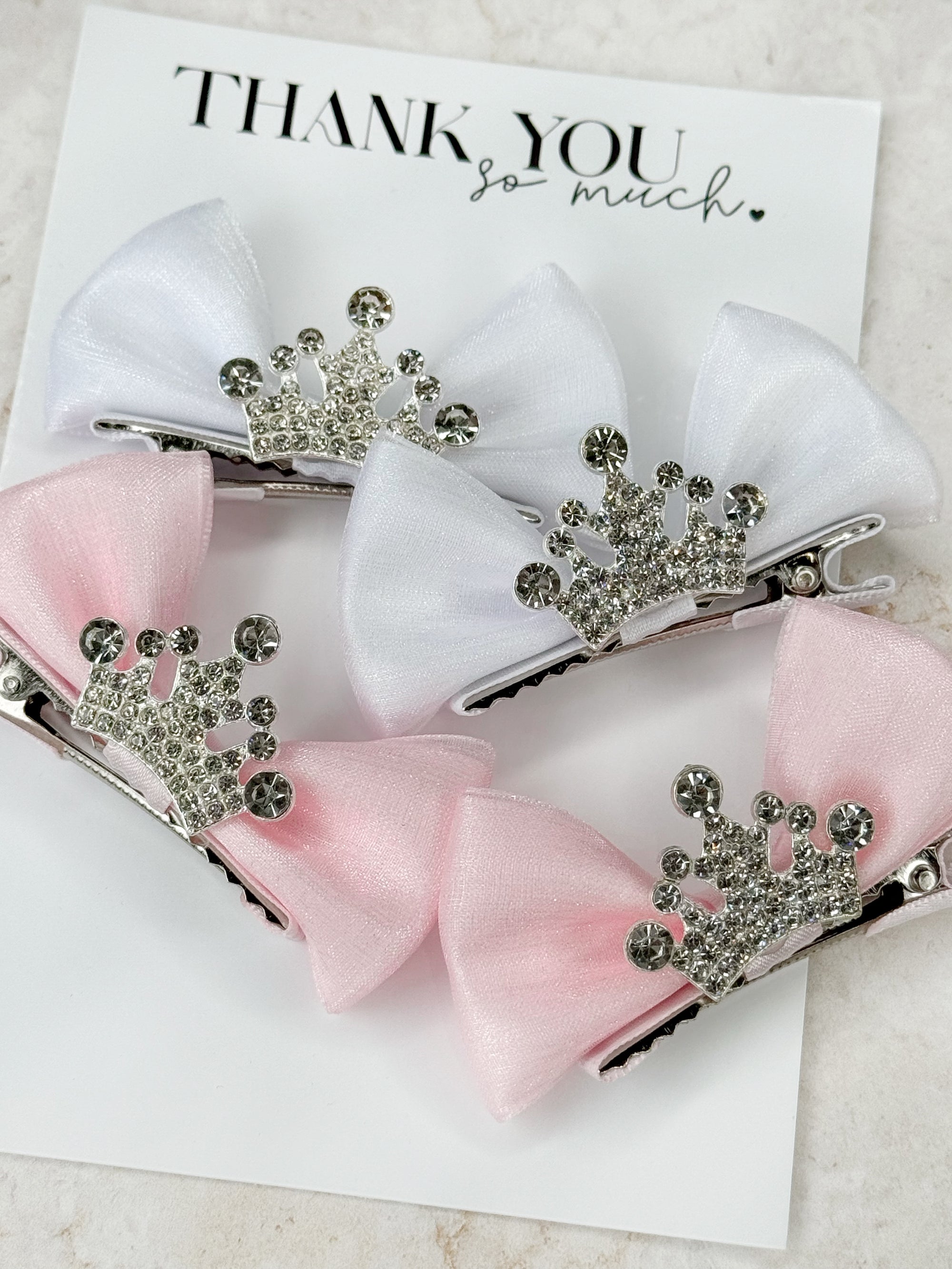 Every Girl Needs Her Crown Pigtail Set