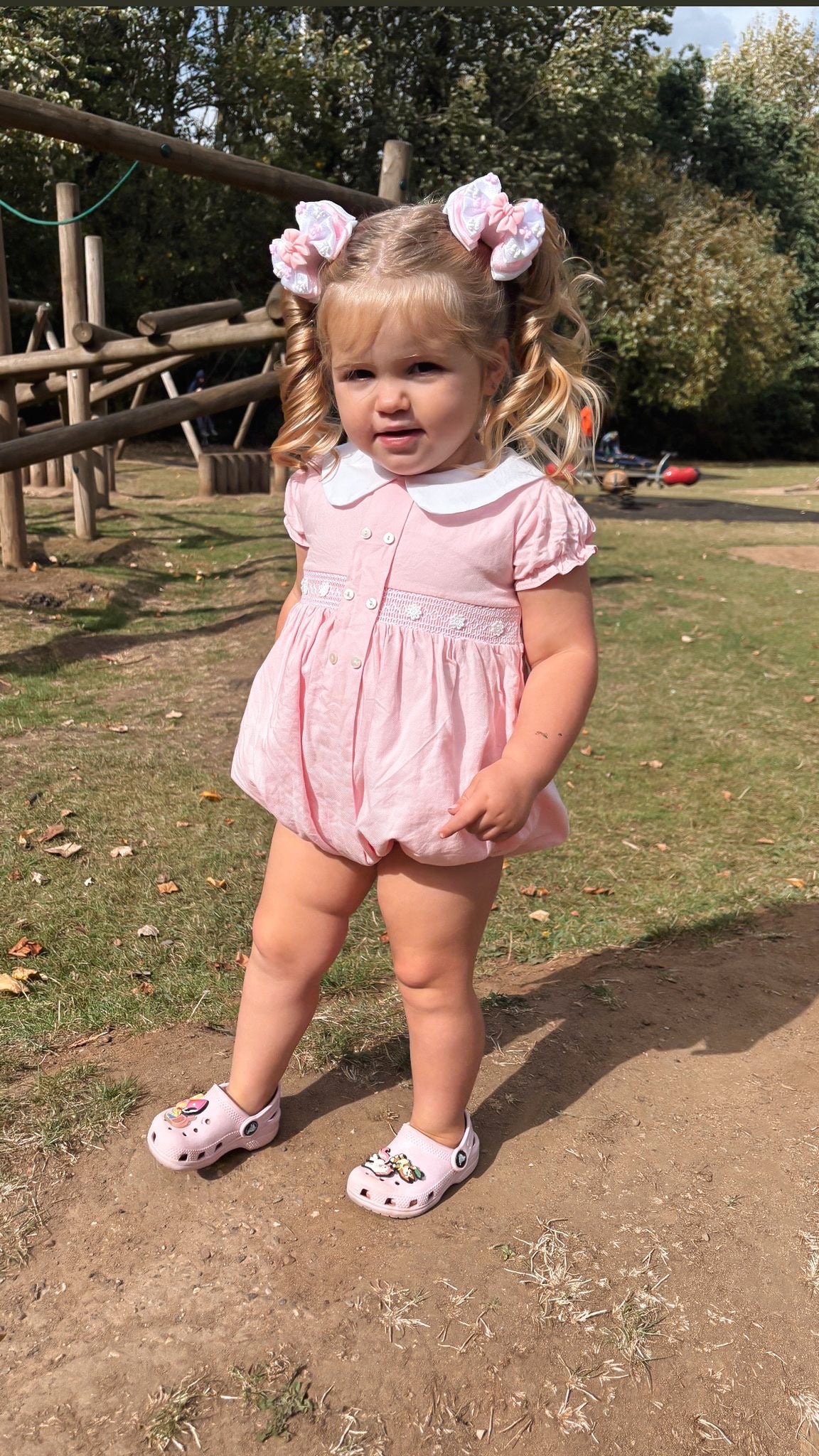 She’s A Ballerina Capri Baby Bow