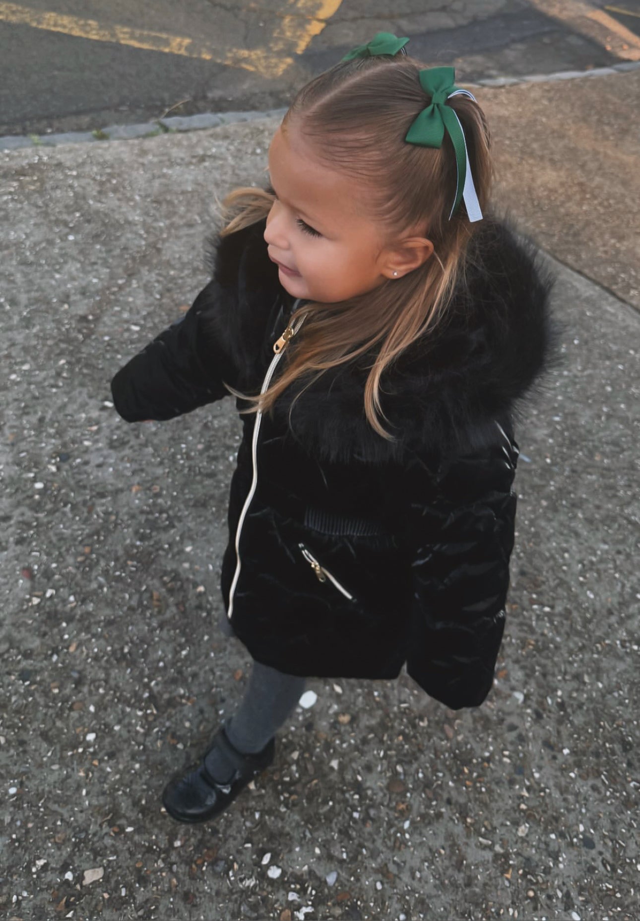 Two Toned Florence School Tassel Bows