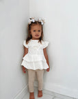 Floating Butterflies Capri Baby Bow