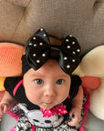 Our Satin Pearl Capri Baby Bows