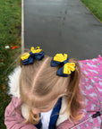 Two Toned Carrie School Bows