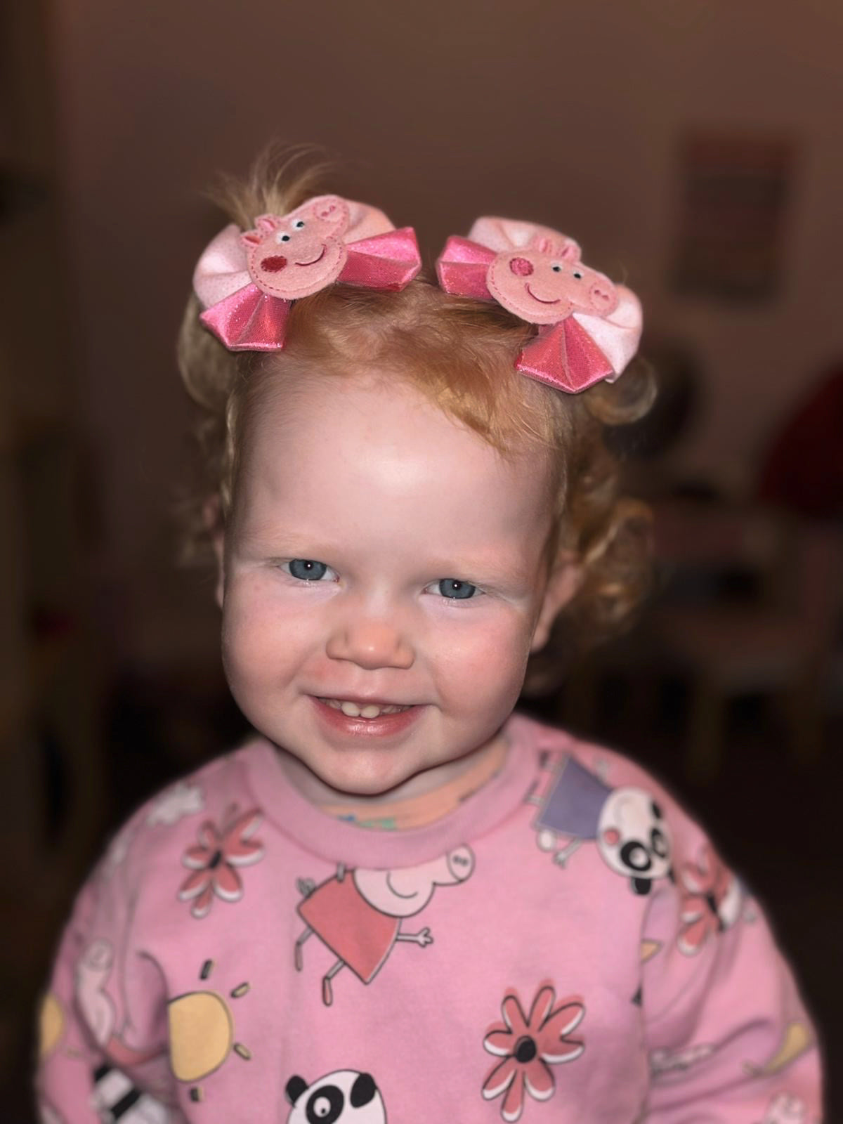 Little Piggy Capri Baby Bow