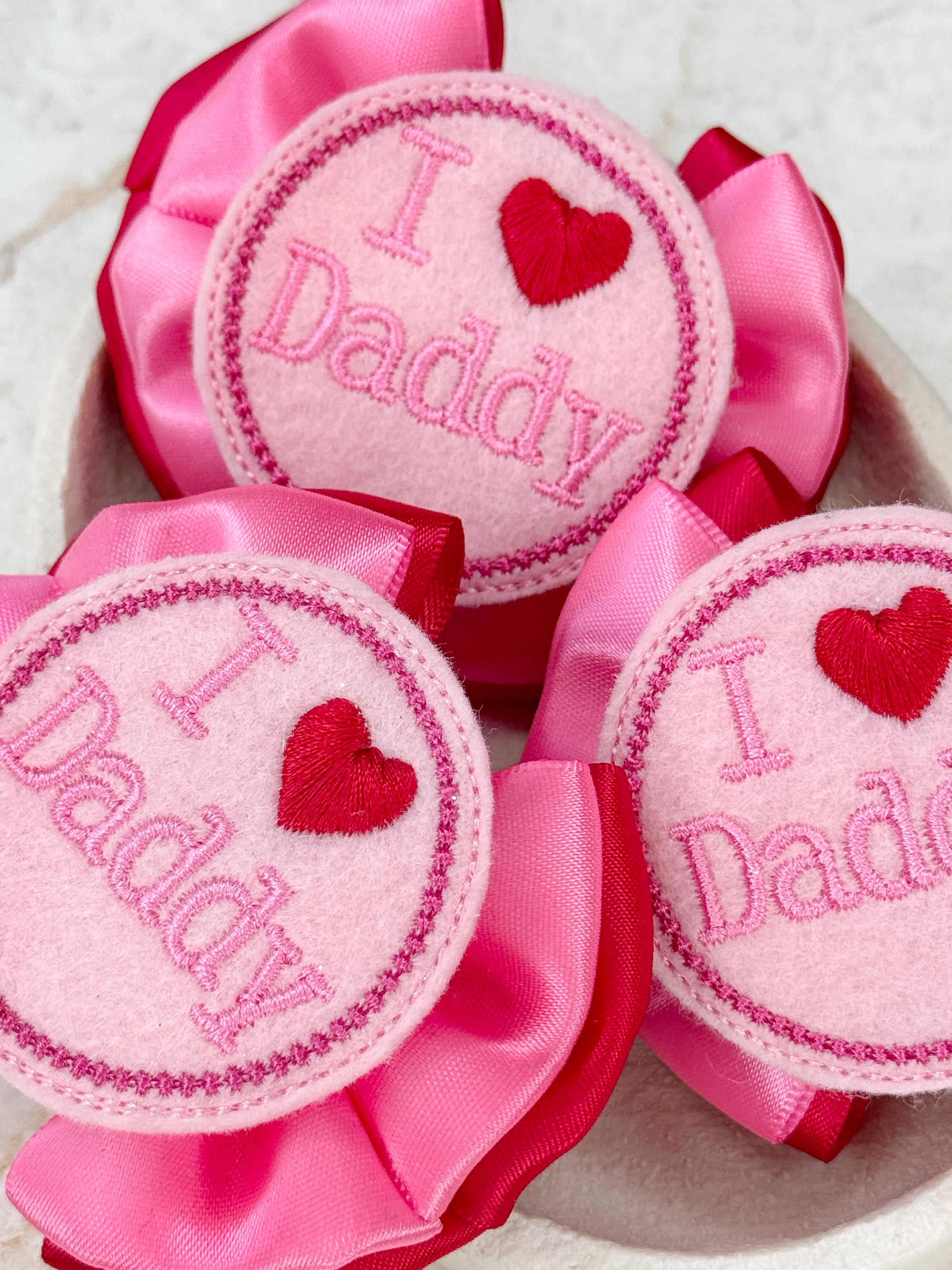 I Love Daddy Capri Baby Bow