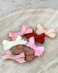 Our Mini Ribbon Tied Baby Bows