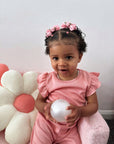 Mini Satin Rose Bebe Baby Bows