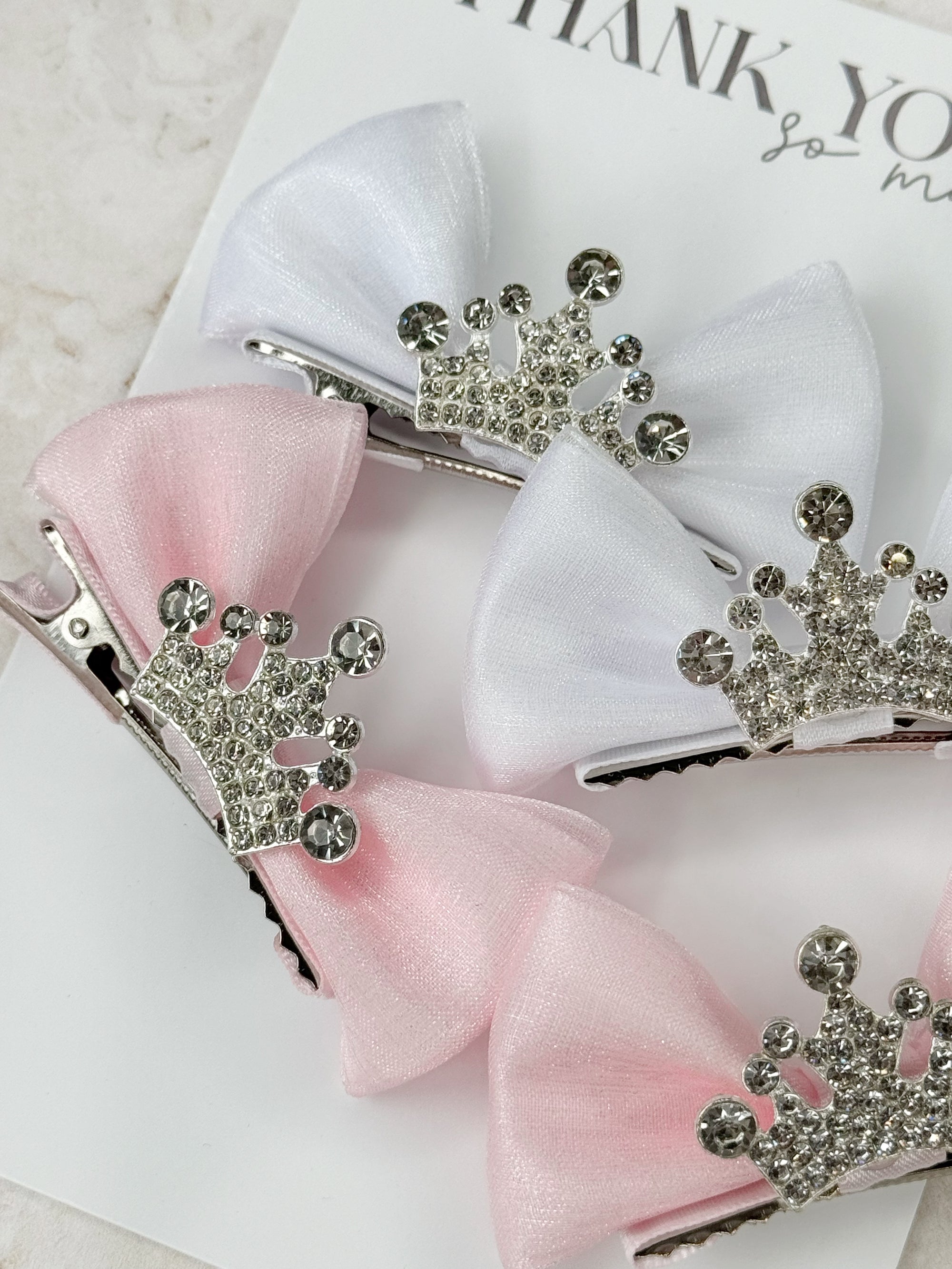 Every Girl Needs Her Crown Pigtail Set