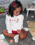 Strawberry Girls Crochet Clip