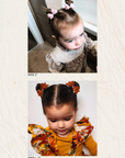 Our Sparkly Pigtail Baby Bows