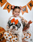 Pumpkin Picking Capri Baby Bow