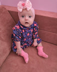 Summer Bloom Capri Baby Bow