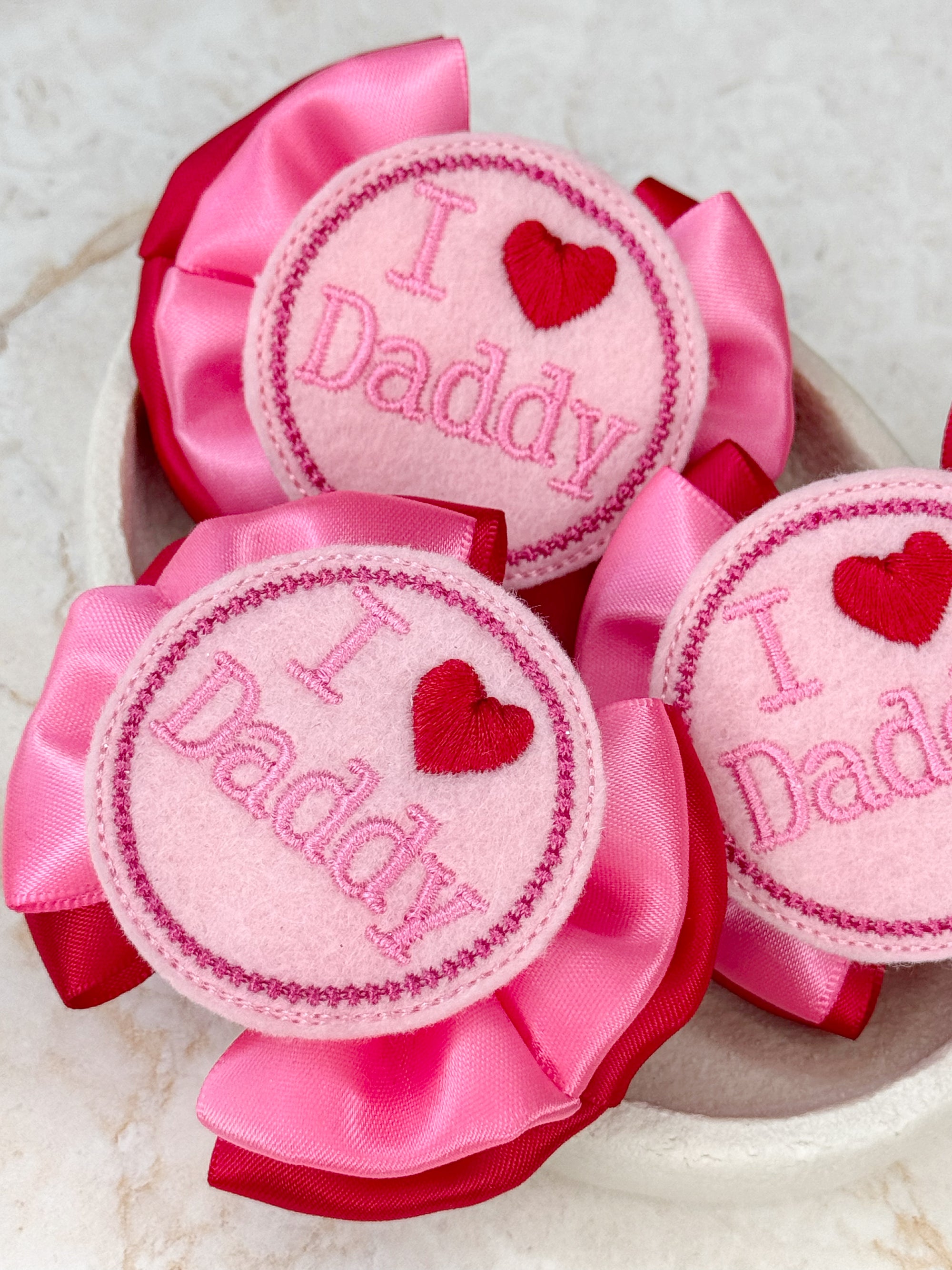 I Love Daddy Capri Baby Bow
