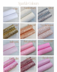 French Sparkle Baby Bows