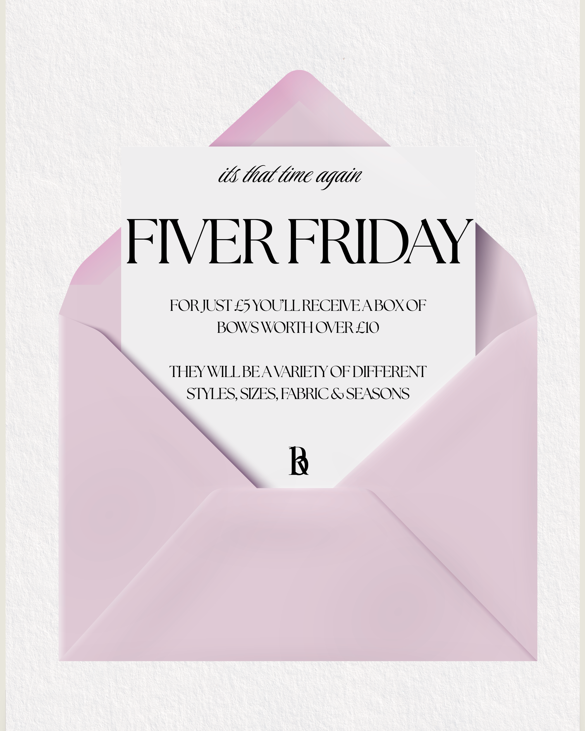 FIVER FRIDAY OFFER ( AVAILABLE FOR 24HRS ONLY)
