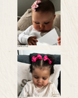 Mini Satin Capri & Bebe Baby Bows