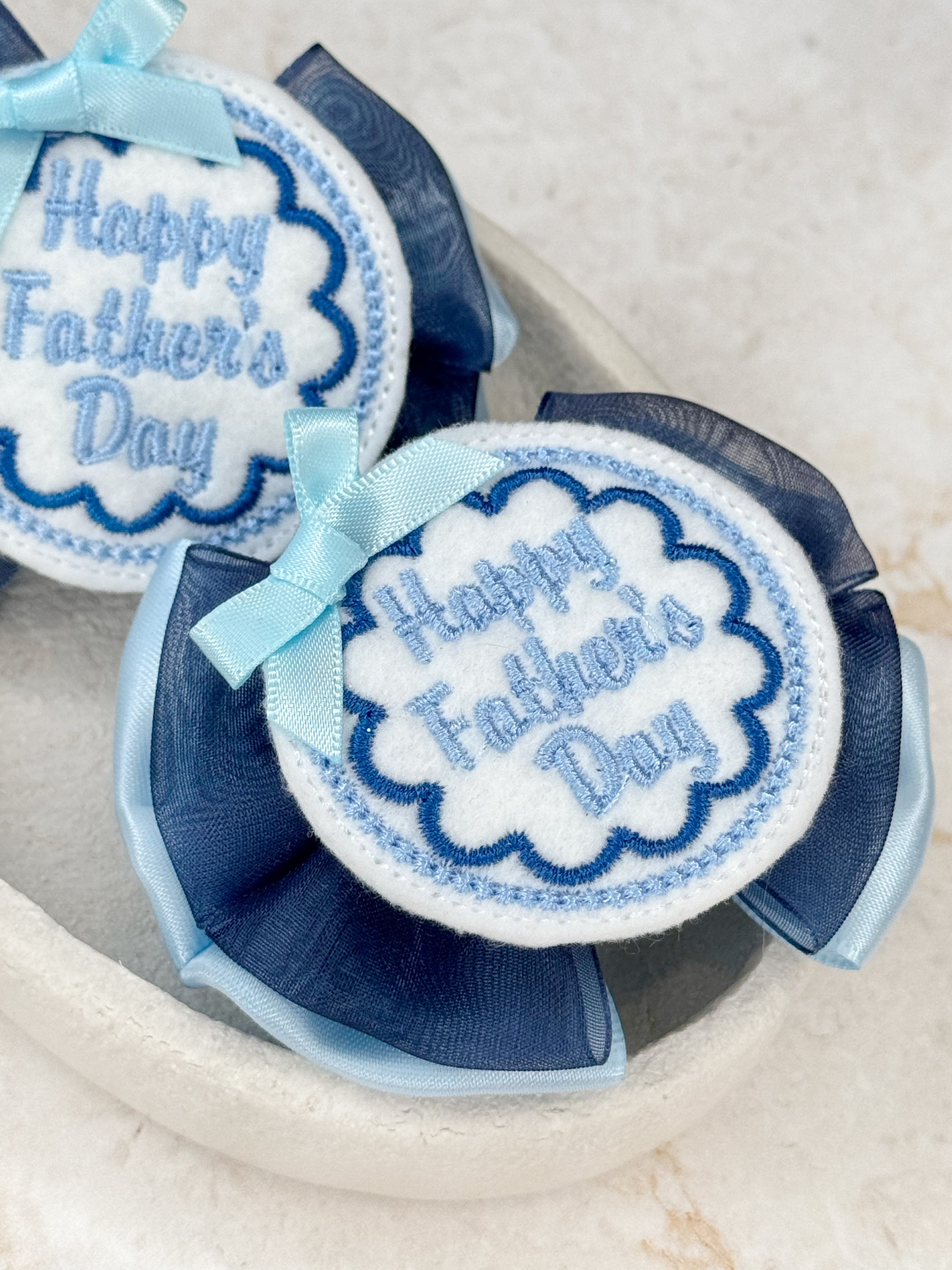 Happy Fathers Day Capri Baby Bow